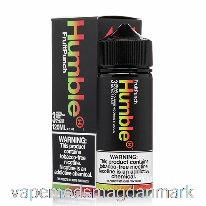 Vape Væske Frugtpunch - Humble Juice Co - 120ml 3mg